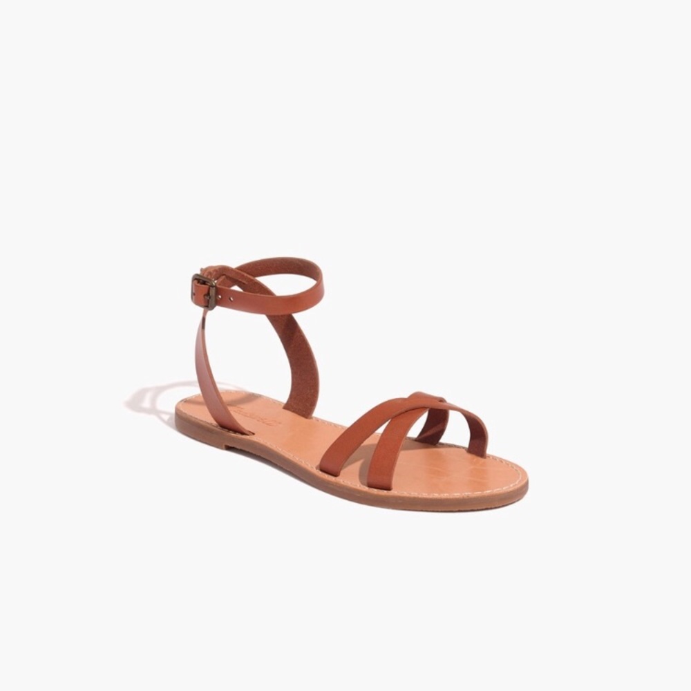 Madewell boardwalk ankel strap sandal
